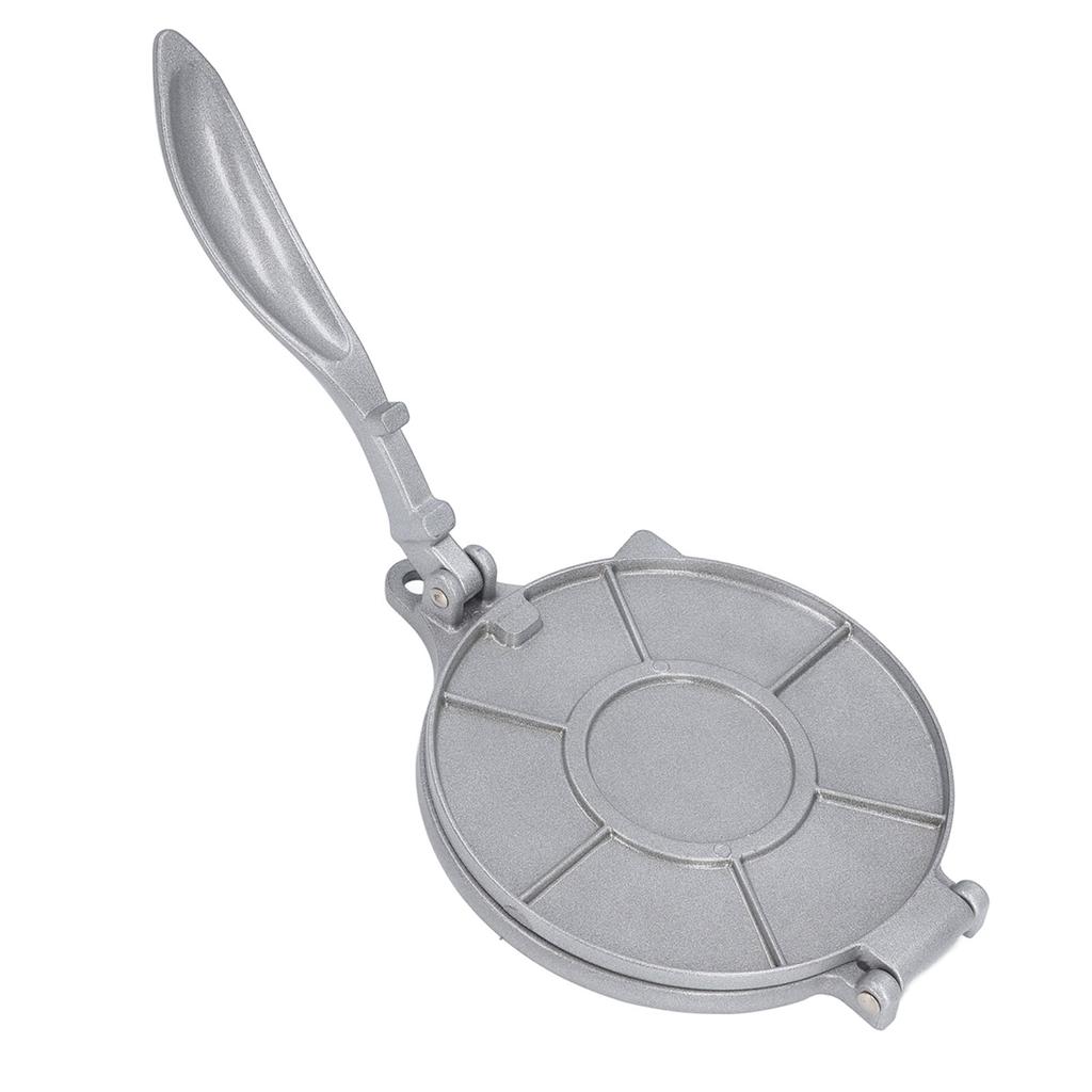 Tortillapresse Multifunksjonell Aluminiumslegering Manuell Tortillamaskin Presse for Å Lage Dumplings Tortillas Quesadilla