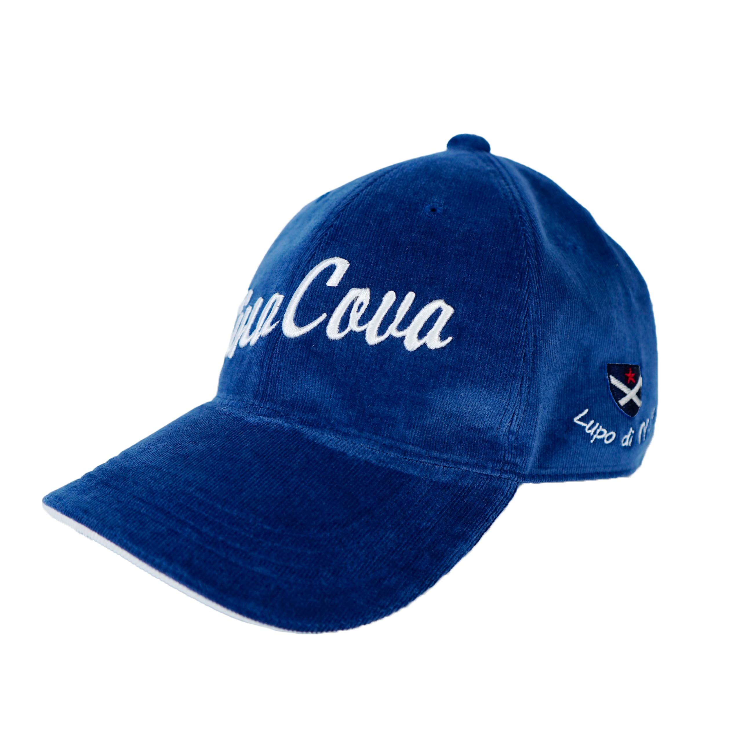 

[Синакова] Кепка для мужчин, 97% хлопок, 3% полиуретан, окружность головы 58 см, регулируемый размер, вельвет, вышитый логотип, 23277710 (синий) F