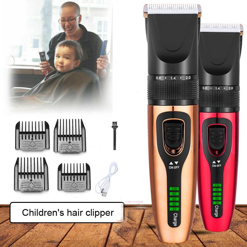 Mens Electric Trimmer Cutter Hair Clipper Cutting Machine Beard Barber Razor Kit