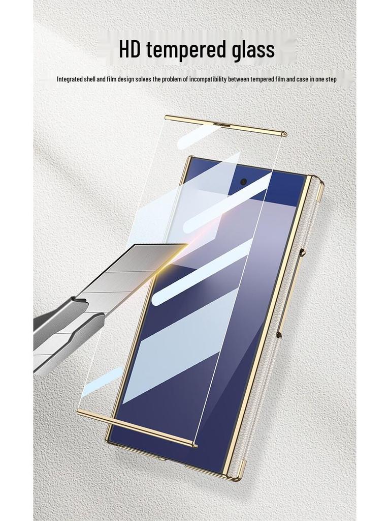 Samsung Z Fold Magnetic PU Leather Case with Rotating Stand