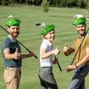 Playful Golf Themed Hat 30cm Golf Ball Decorations Hat Golf Beret  Sports Gatherings