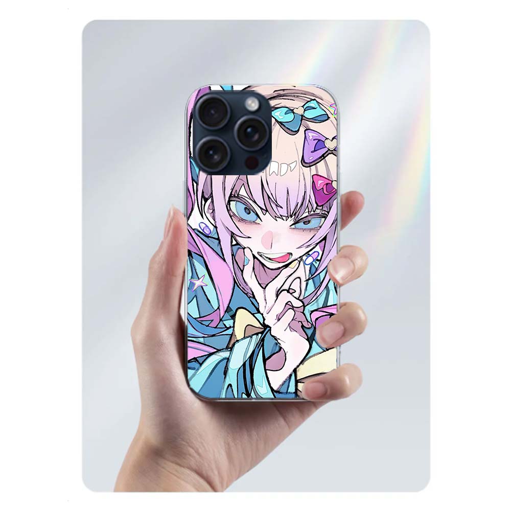 Needy Girl Streamer Overload Clear Phone Case For Iphone 17 Air 16 Pro Max 15 Pro 14 Plus 17E 16E 11 13 12 Mini Cover Cases Fund