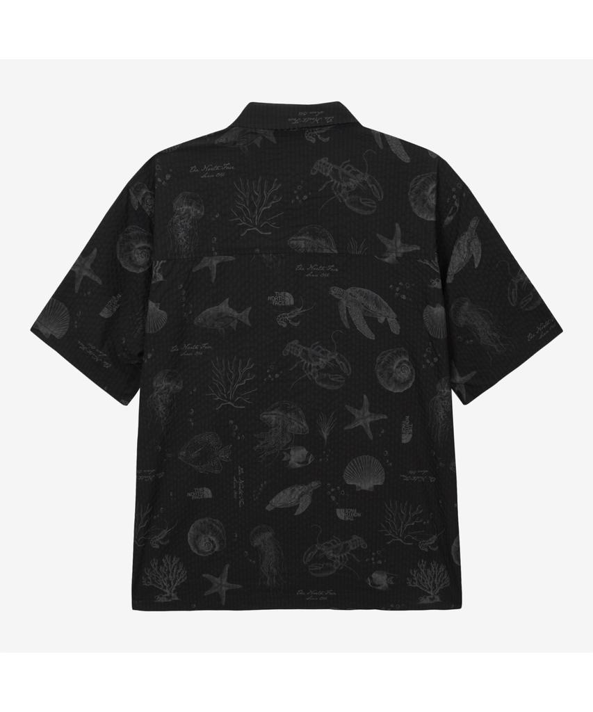 Noseupeiseu Nh8Ss07B Men'S Maris Short Sleeve Shirt Black