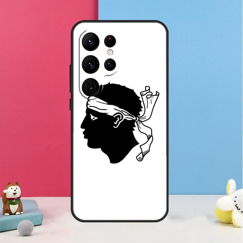 Flag of Sardinia Case For Samsung Galaxy S24 S26 Ultra S20 S21 S22 S23 S25 Plus S10 S25 FE Back Cover Shell