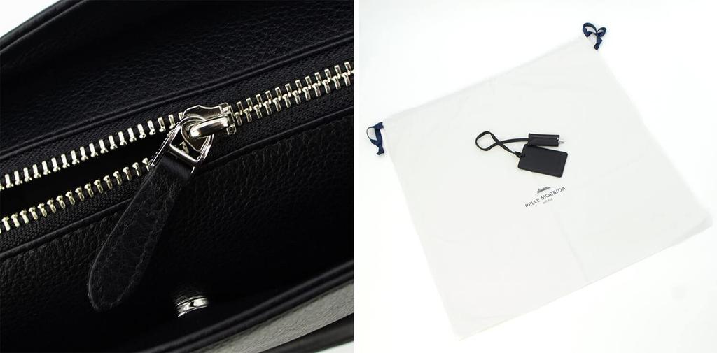 Tasche Einkaufstasche Schwarz [Pelle Morvida] PMO-MB059A