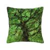 Magic Green Tree Square Pillowcase Cushion Cover Pillow Case Throw Pillow Cover for Home Sofa Living Room