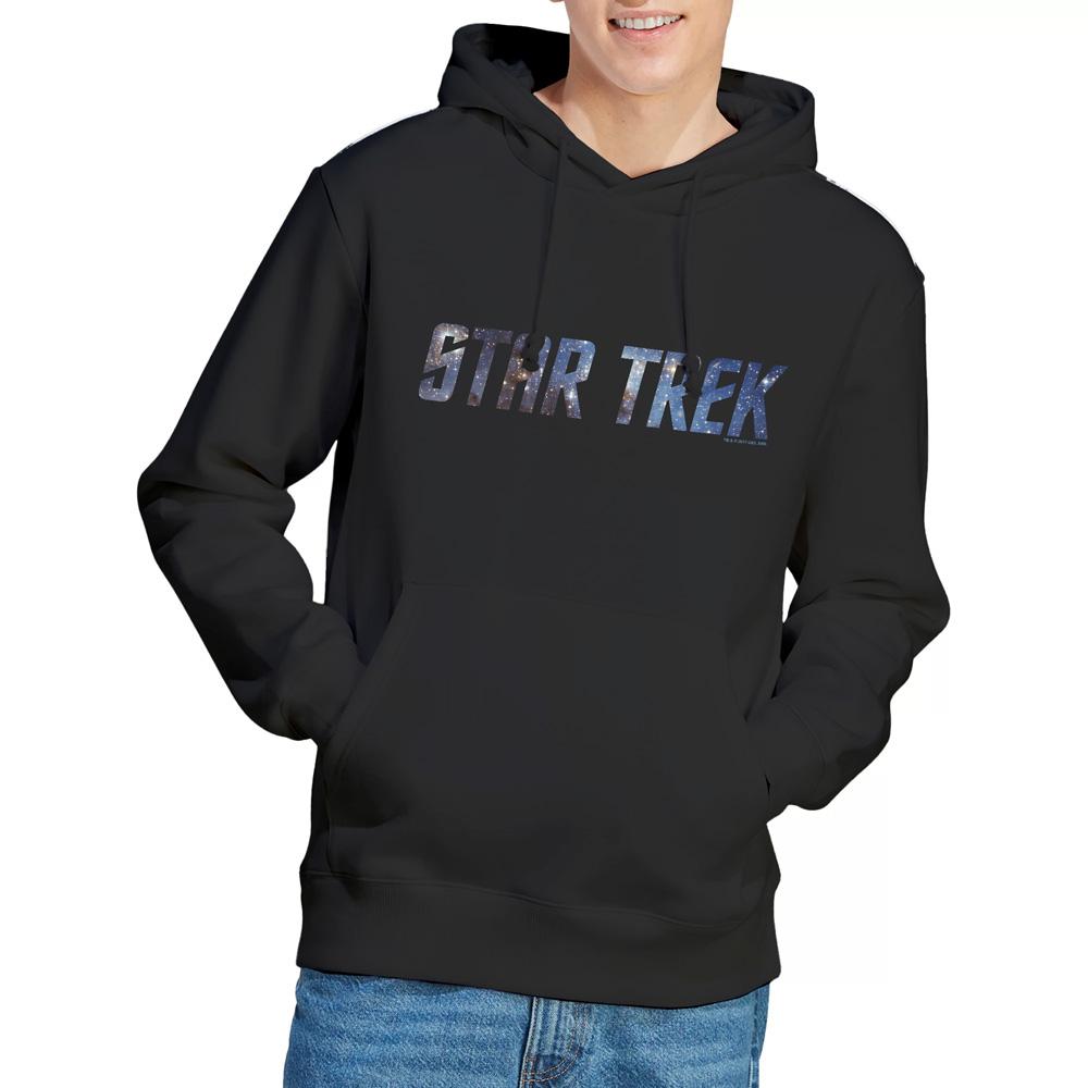 Star Trek Mens Space Logo Hoodie
