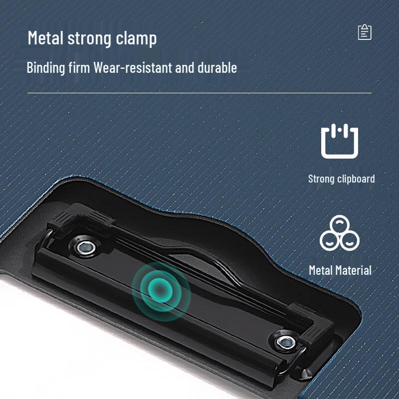 Deli 5011 A4 Landscape Folding Hard Folder
