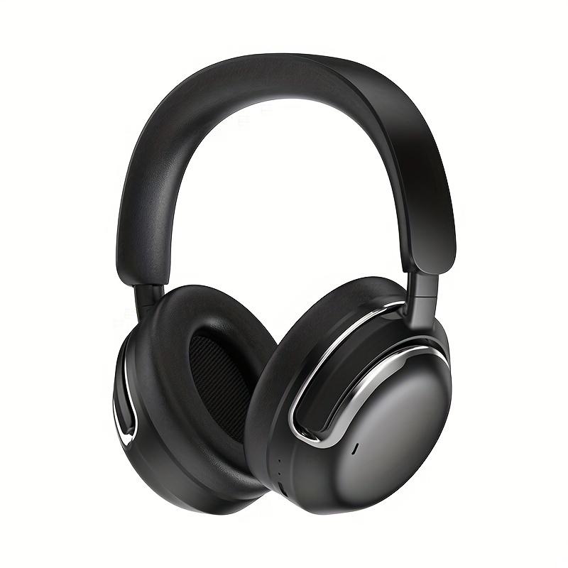 ANC Wireless Headset Bluetooth 5.4 Headphone 25dB Deep Noise Canceling Hi-Fi Audio Earphone Over Ear Adjustable Zero Pressure Head Wrap Earmuffs
