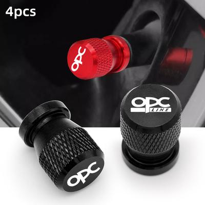 Auto Styling OPC Line Rad Reifen Ventilkappen Reifenventilschäfte Luftstaub Wasserdicht Für Antara Astra Insignia Corsa Mokka Vectra