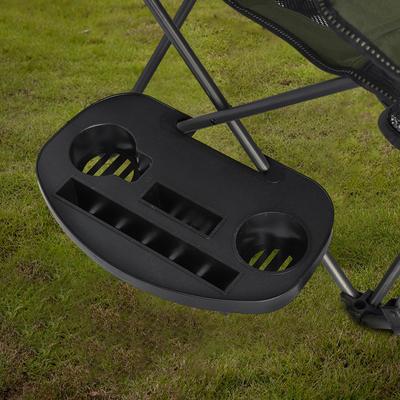 Foldable Reclining Chair Clip On Side Table Cup Drink Lounger Tray Clip for Outdoor Fishing Camping Beach Camping Chair Parts