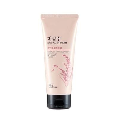 Schiuma detergente viso luminosa all'acqua di riso 150 ml