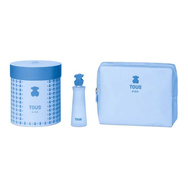 TOUS Kids Boys Perfume Set Eau de Toilette EDT Perfume +Cosmetic Bag+Gift Box Kids 100ml