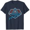 Merchandising Daft Punk Alive 2007. T-shirt T-shirt Pesante Uomo - Blu Navy