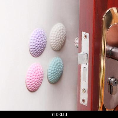 Round Hemispheric Door Handle Anti-collision Pad Cushioning Silicone Pad Anti-collision Silicone Particle Door Lock Anti-collision Pad