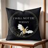 Cartoon WWingS DDragonS Cushion Cover Natural Linen Organic Fabric DoubleSided Printing Couch Pillow Covers Home Decor