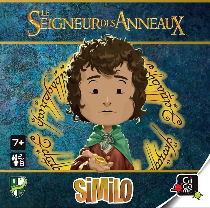Gigamic SIMILO Le Seigneur des Anneaux ! Jeu de déduction Coopératif