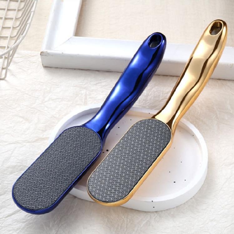 Hautentferner Glasfußfeile, Fußschrubber entfernt harte und abgestorbene Haut, Hornhautentferner für Füße, Nass und Trocken