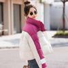 Short Cotton Clothes, Color Matching Bread Clothes, Winter New Warm and Thickened Personalized Jacket