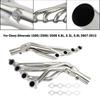 Long Tube Exhaust Header Kits Fit Chevy Silverado Suburb 2007-2014 4.8 5.3 6.0L