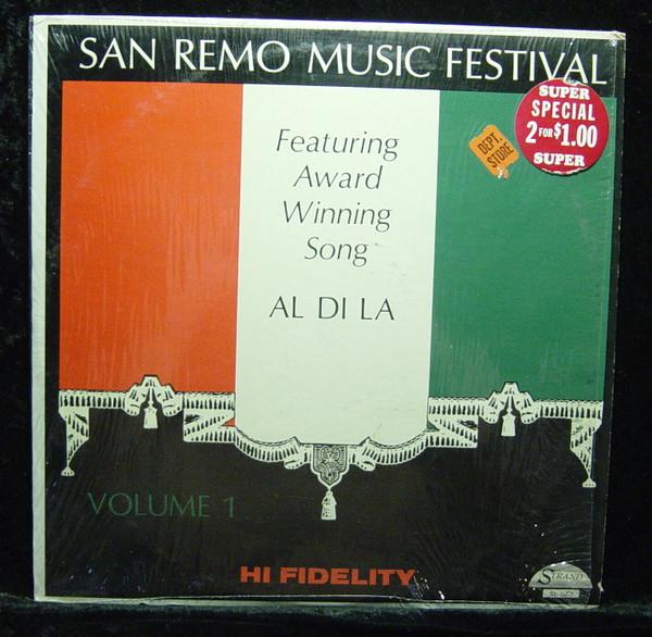 

LP Record VARIOUS - San Remo Music Festival SL1051 Strand Non Japan Classical Used