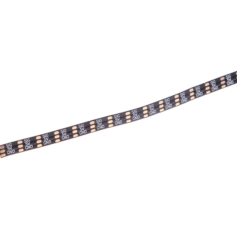 Ws2812 Chip 3.5Mm Width 5V Flexible Strip Board Built-In 10 / 20Pcs Rgb Led Ic 50 / 100Mm Length For Rc Fpv Racing Drones
