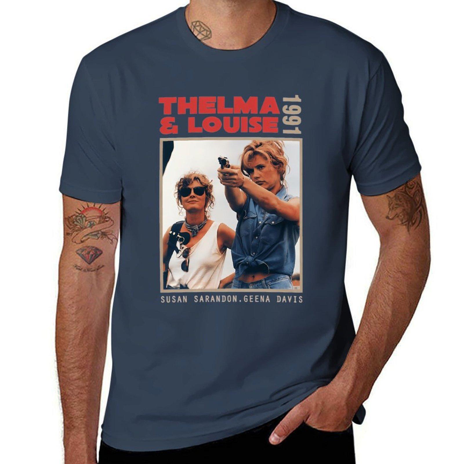 Thelma And Louise Tshirt Worker Basic Short Sleeve Tee S