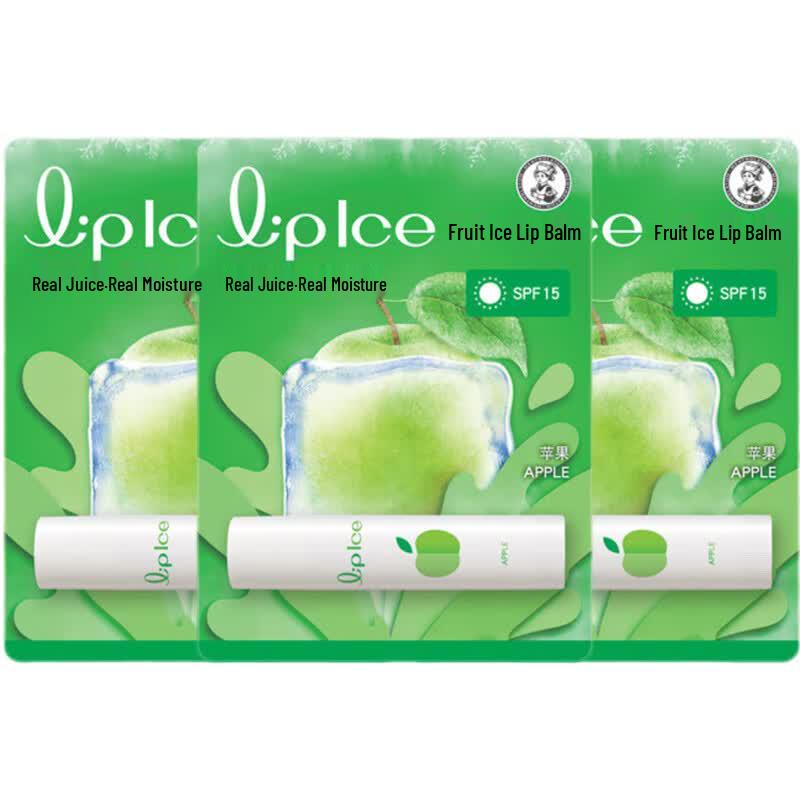 Mentholatum Fruit Ice Lip Balm (Apple Flavor)
