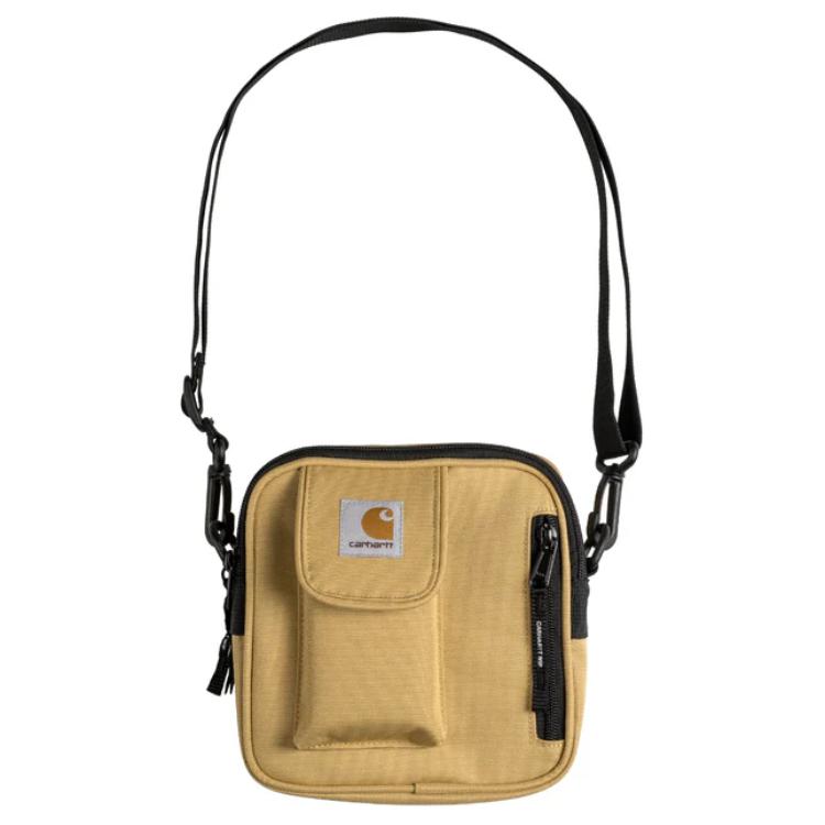 New Carhartt WIP Recycled Polyester Blend Canvas Shoulder Bag, Crossbody Bag Trumpets Men's Yellow I031470-1YH-XX