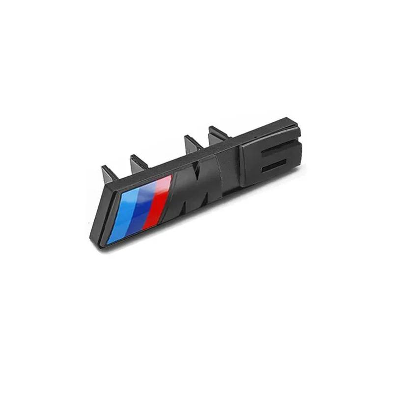 3D ABS M4 Logo Car Front Grille Badge Emblem Buckle Fit For BMW E39 E60 F10 F18 G30 G38 E63 F02 G12 G70 Auto Exterior Tuning Acc