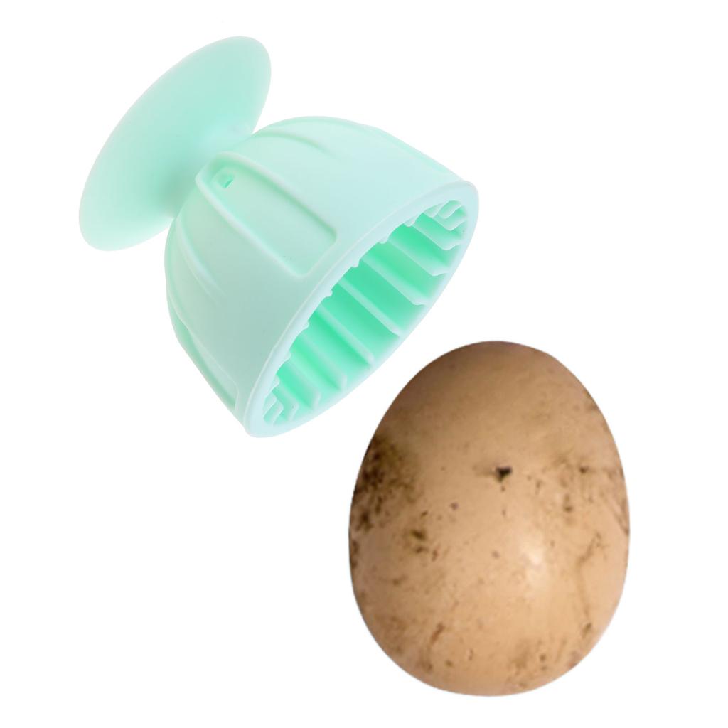 Eggs Washing Brush Practical Eggs Scrubber with Soft Bristles Flexible Silicones Cleaning Brush Efficient Kitchen Tool