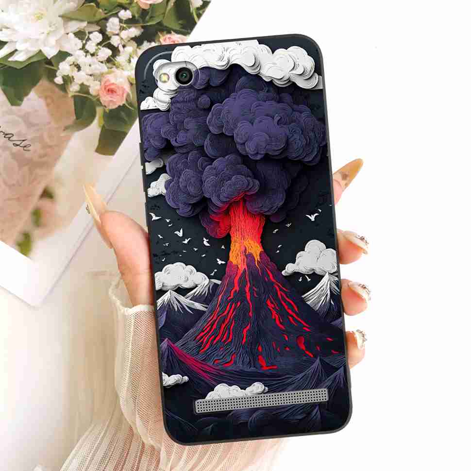 For Xiaomi Redmi 5A Case Fashion Cartoon Print Soft Silicone Cover For Redmi 5A MCG3B MCI3B Phone Protective Cases
