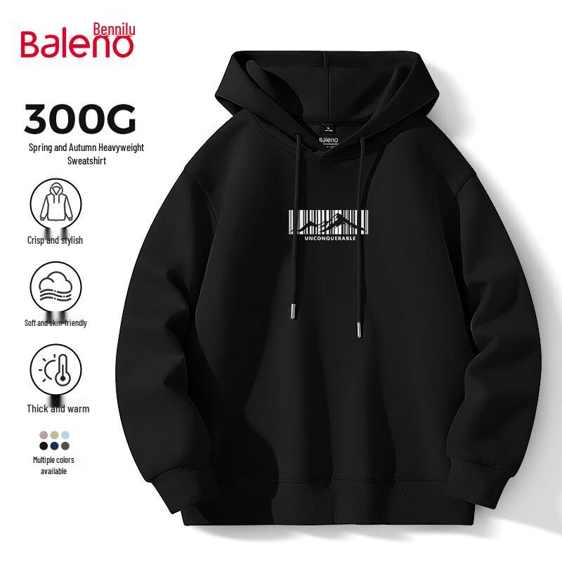 

Baleno Men s 2025 Loose-Fit Hooded Sweatshirt 5XL