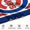 Chicago Cubs Flannel Blanket, High quality Comfortable for All Seasons, Home Decor, Warmth and Comfort