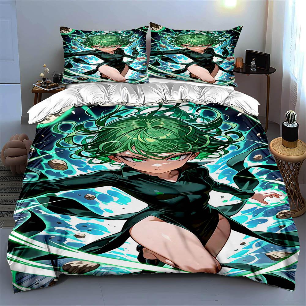 Anime-themed Character Bedding Duvet Cover Sets Duvet Covers Pillowcases Gifts (1 * Duvet Cover 2 * Pillowcases, Without Duvet Insert)