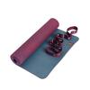 2 In 1 Prima Yoga Mat with Resistance Band LOLï Thistle/Yellow (1638127)