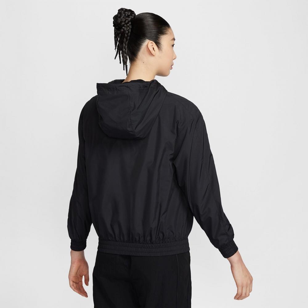 Nike Dámské S Nike SportSwear claSSic Volná tkaná bunda s kapucí s UV ochranou Fv6299 010