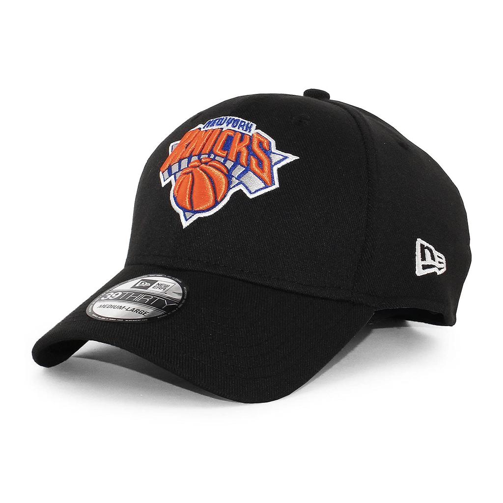 (New Era) New York Knicks 39THIRTY [NBA TEAM CLASSIC FLEX FIT CAP] NEW ERA NEW YORK KNICKS Black Hat Stretch Fit (LXL (approx. 60.6-63.5cm), l) [Used]