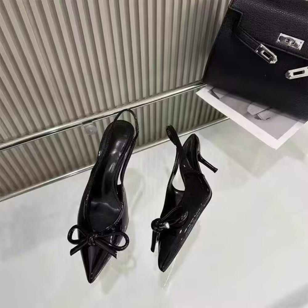 Designer Neue Sommer Hohe Absätze Damen Sandalen Schuhe Mode Flach Schmetterlingsknoten Schuhe Elegante Hochzeitsfeier Schuhe