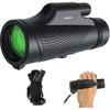 Monocular Telescope, 10x42 Monoculars for Adults, Usogood Compact Portable Waterproof Monocular with Hand Strap, Lightweight Handheld Pocket