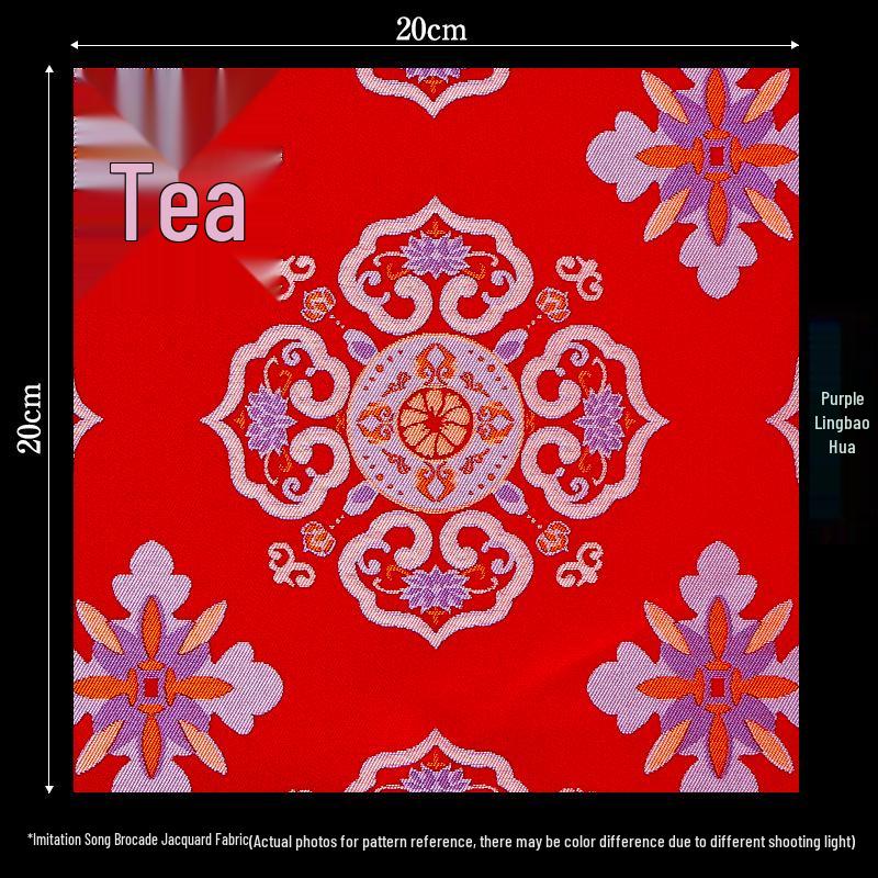 Retalhos de Tecido Brocado Jacquard Estilo Chinês para Sachê DIY e Artesanato