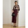 Lauren Ralph Lauren Wool Blend Twill Pencil Midi Skirt Wmlrskts6h20295600