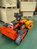 Tracked Dual-Use Remote Control Lawnmower & Snow Sweeper for Germany