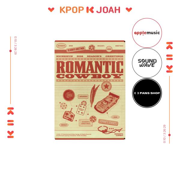 [Pre-Order] NICHKHUN (2PM) [ROMANTIC COWBOY] 2026 SEASON'S GREETINGS