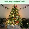 5M/10M/20M/30M Green Copper Wire Fairy Garland Light USB Powered with Remote Control Light for Christmas Tree Room Party Decor