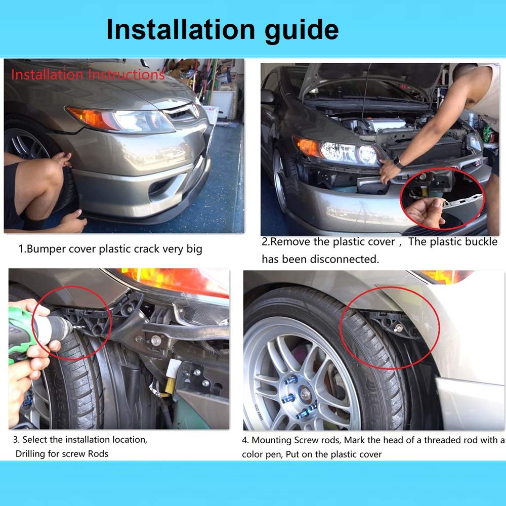 STETION Quick Release Latch License Plate Lock Clip 4Pcs 1.25" Diameter Aluminum Alloy Car Hood P Lock Clip Kit For Bumper Hood License Plate (4 Pack