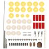 Flute Repair and Replacement Parts Kit: Repair Pads, Screws, Rollers, Gaskets, Pin Bolts, Red Block Pads, Block Adhesive, Reed Set, DIY Accessories