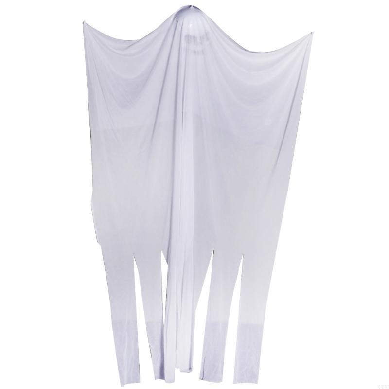 

Halloween Decoration Skull Head Veil Cloth for Haunted House Halloween Party X3UC