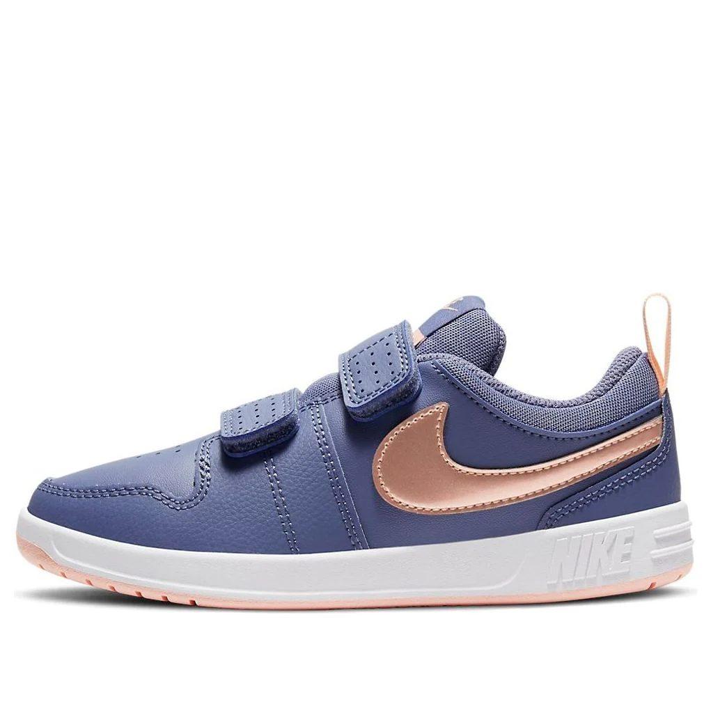 Nike Pico 5 Low top Kids' Skateboarding Shoes Blue Pink Children Aged 3 7 Years Old AR4161-401