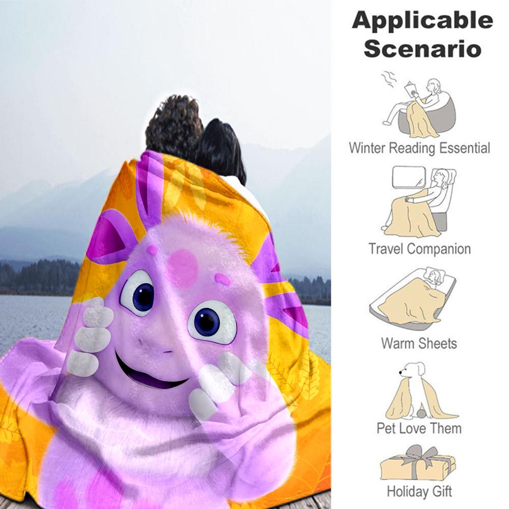 Luntik Blanket, High quality Comfortable for All Seasons, Home Decor, Warmth and Comfort